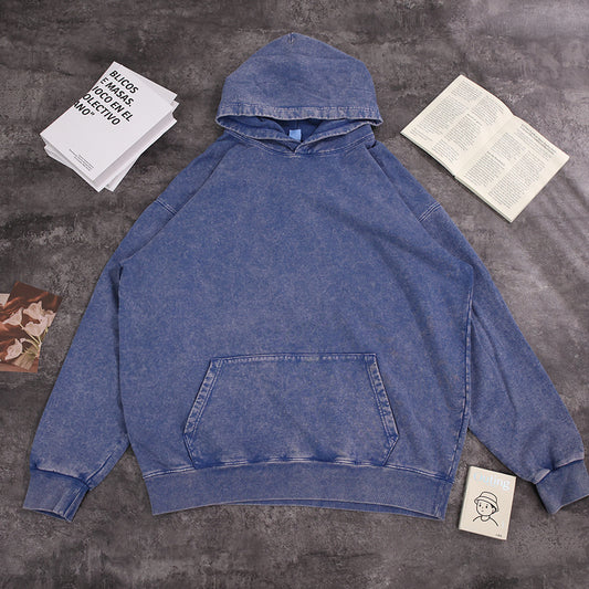Washed Heavyweight Hoodie Oversized Fit 02