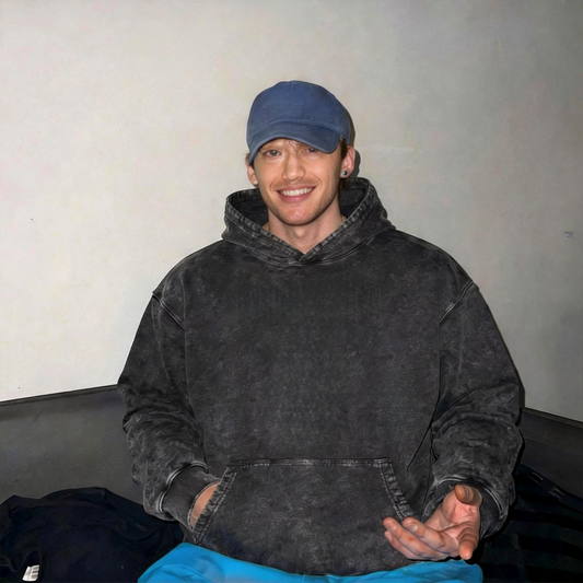Washed Heavyweight Hoodie Oversized Fit 01