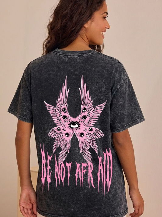 Angel Wings Washed T-Shirt PT475