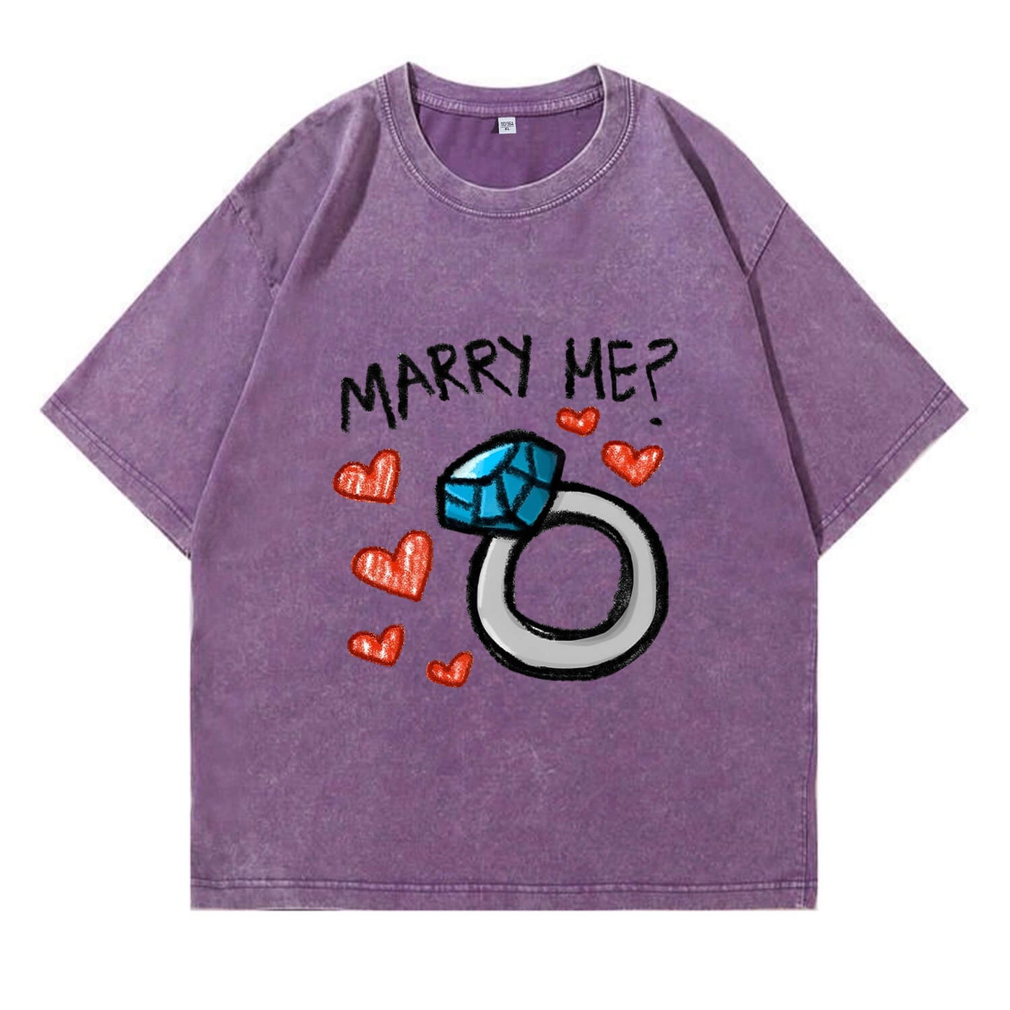 Marry Me Washed T-Shirt PT374