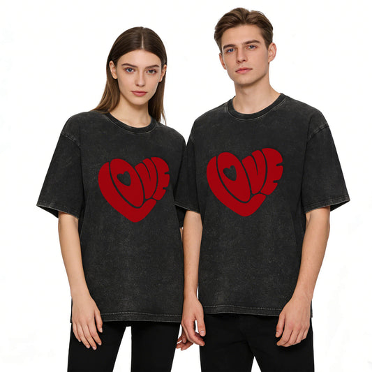 LOVE Washed T-Shirt PT375