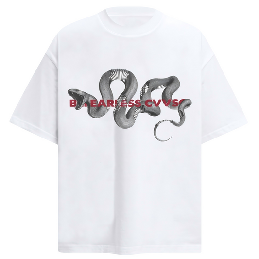 Snake Graphic Vintage Washed T-Shirt