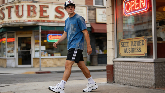 How Men Can Style Vintage-Wash Tees for a Clean, Effortless Street Look