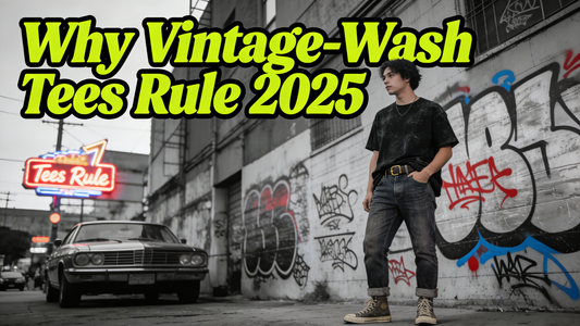 Why Vintage-Wash Tees Are Taking Over 2026？