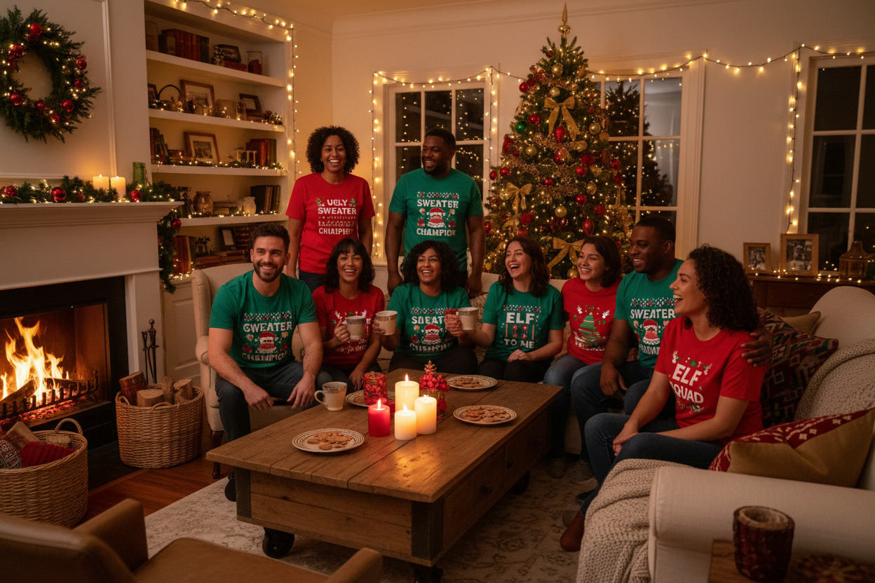 圣诞节他们喜欢这样穿