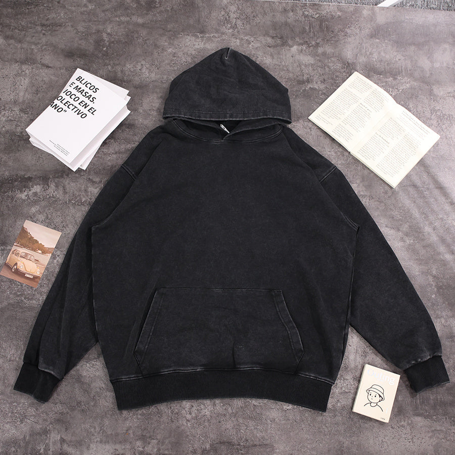 Washed Heavyweight Hoodie Oversized Fit 02