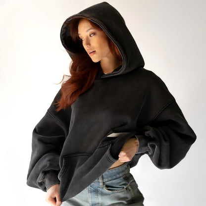 Washed Heavyweight Hoodie Oversized Fit 01