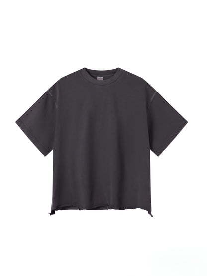 Vintage Purple  Essentials Washed T-shirt Distr002