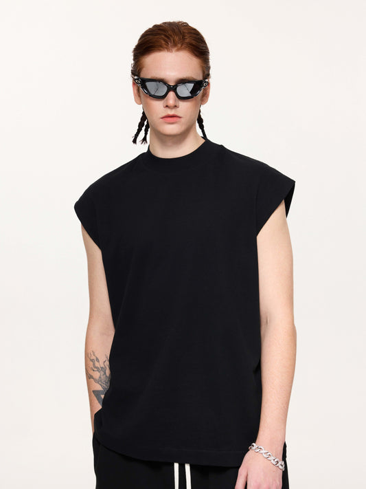 Boldoodle Summer Streetwear Black Tank Top