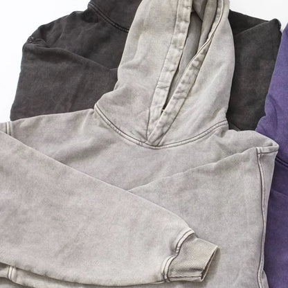 Washed Heavyweight Hoodie Oversized Fit 01