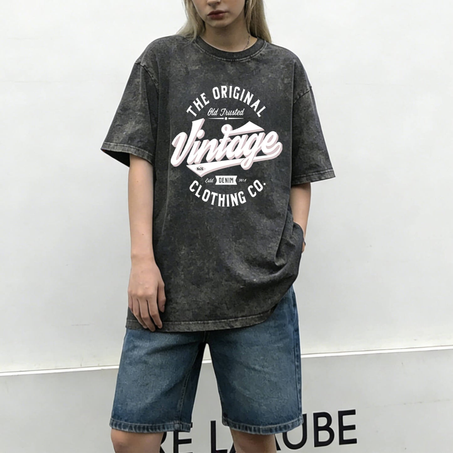 Vintage Washed T-Shirt PT020