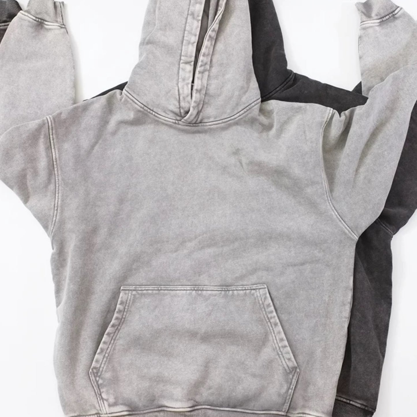 Washed Heavyweight Hoodie Oversized Fit 01