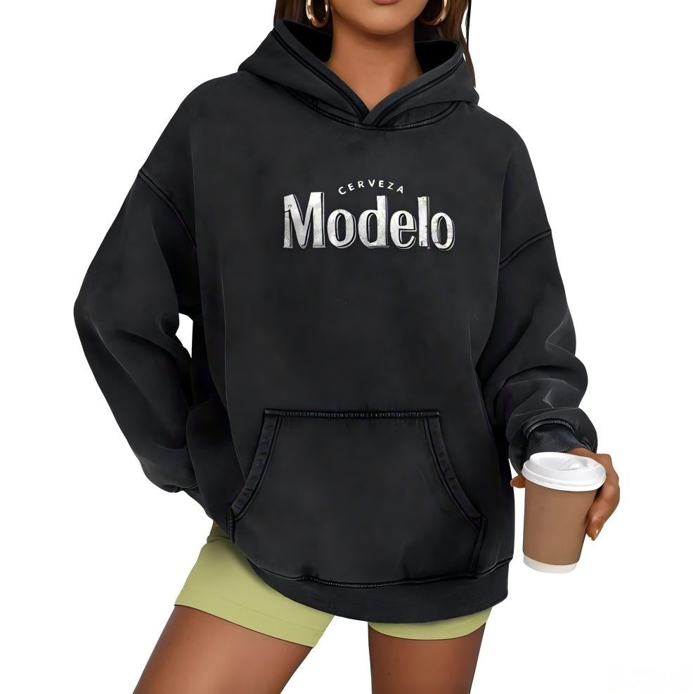 Cerveza Modelo 1925 Washed Hoodie PT402