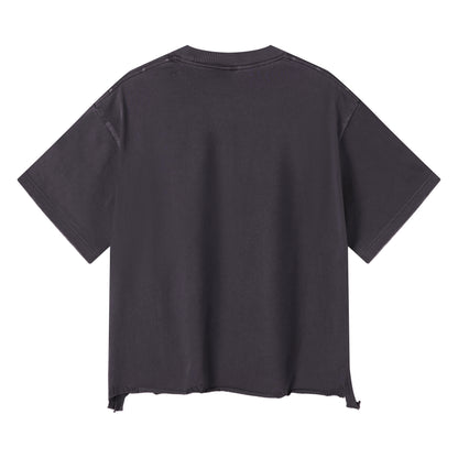 Vintage Purple  Essentials Washed T-shirt Distr002