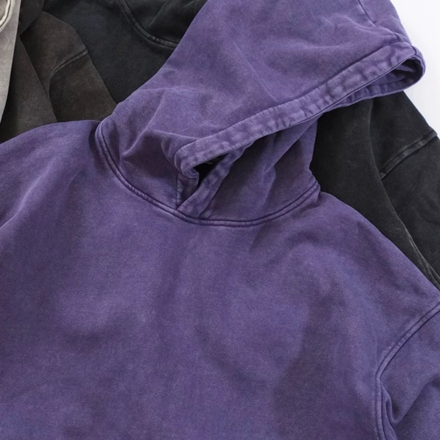 Washed Heavyweight Hoodie Oversized Fit 01