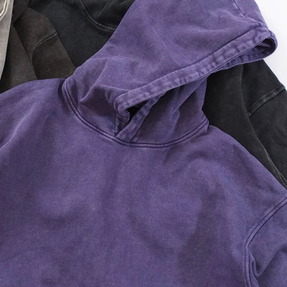 Washed Heavyweight Hoodie Oversized Fit 01