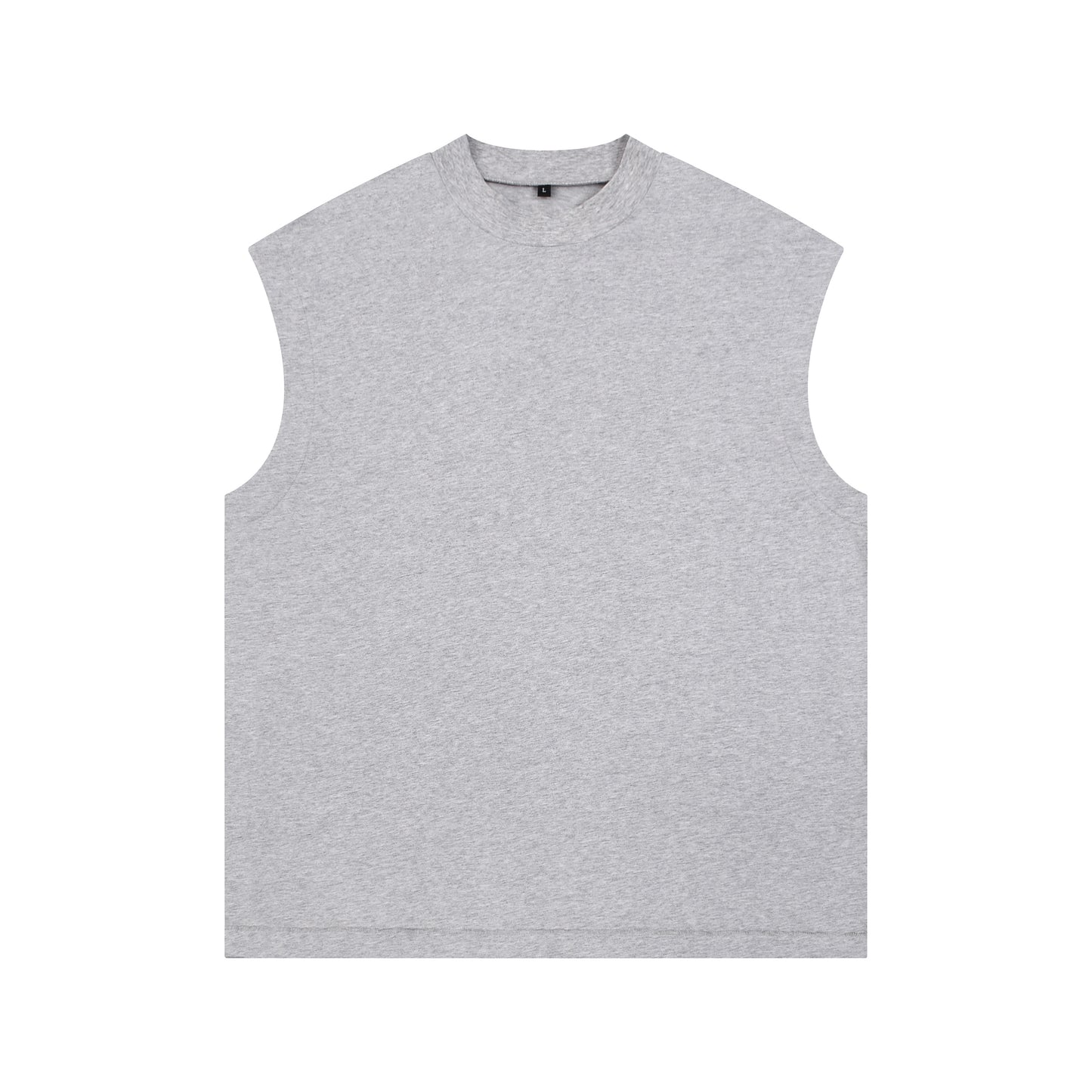 Boldoodle Summer Streetwear Light Gray Tank Top