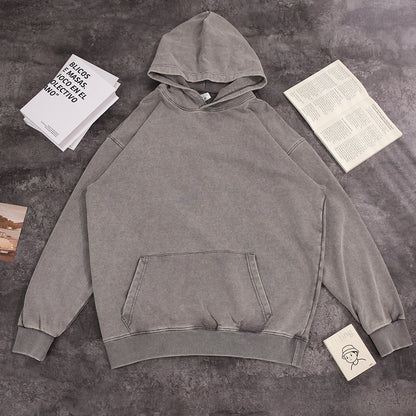 Washed Heavyweight Hoodie Oversized Fit 02
