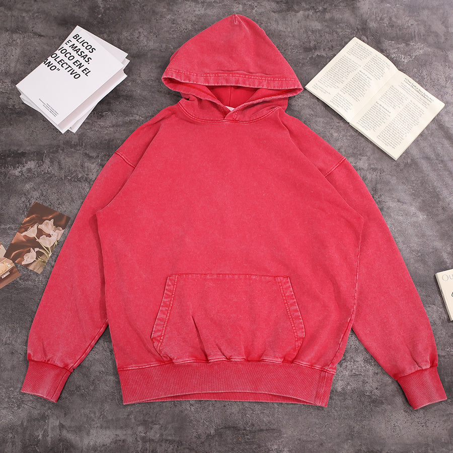 Washed Heavyweight Hoodie Oversized Fit 02