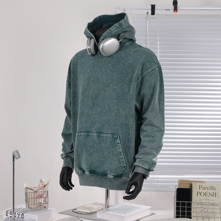 Washed Heavyweight Hoodie Oversized Fit 02