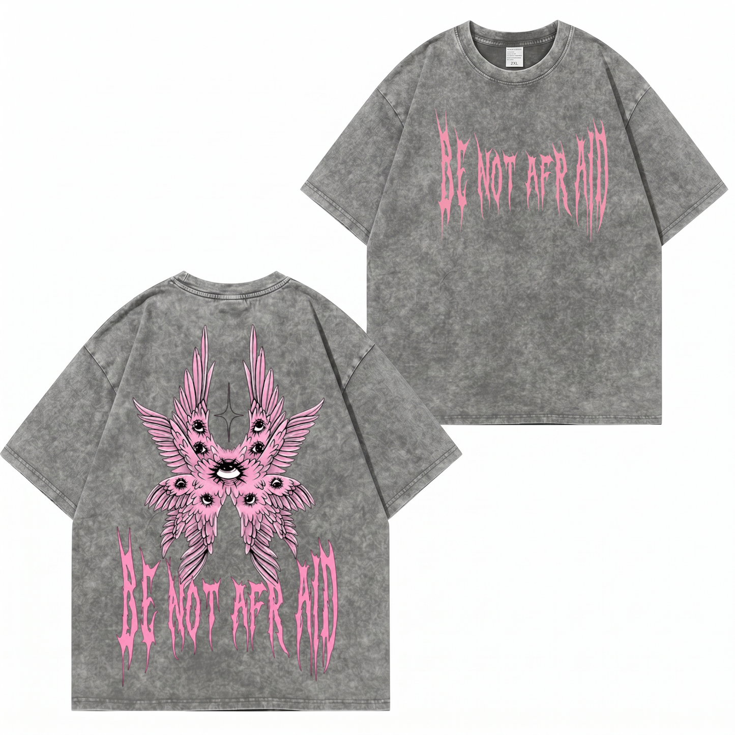 Angel Wings Washed T-Shirt PT475