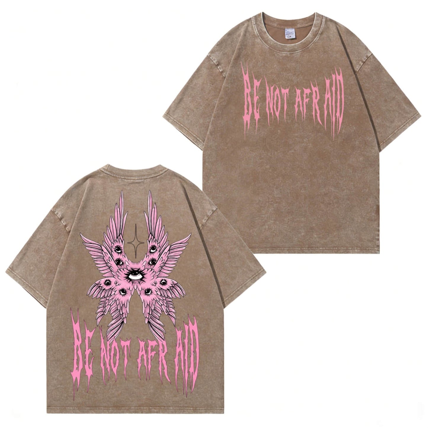 Angel Wings Washed T-Shirt PT475