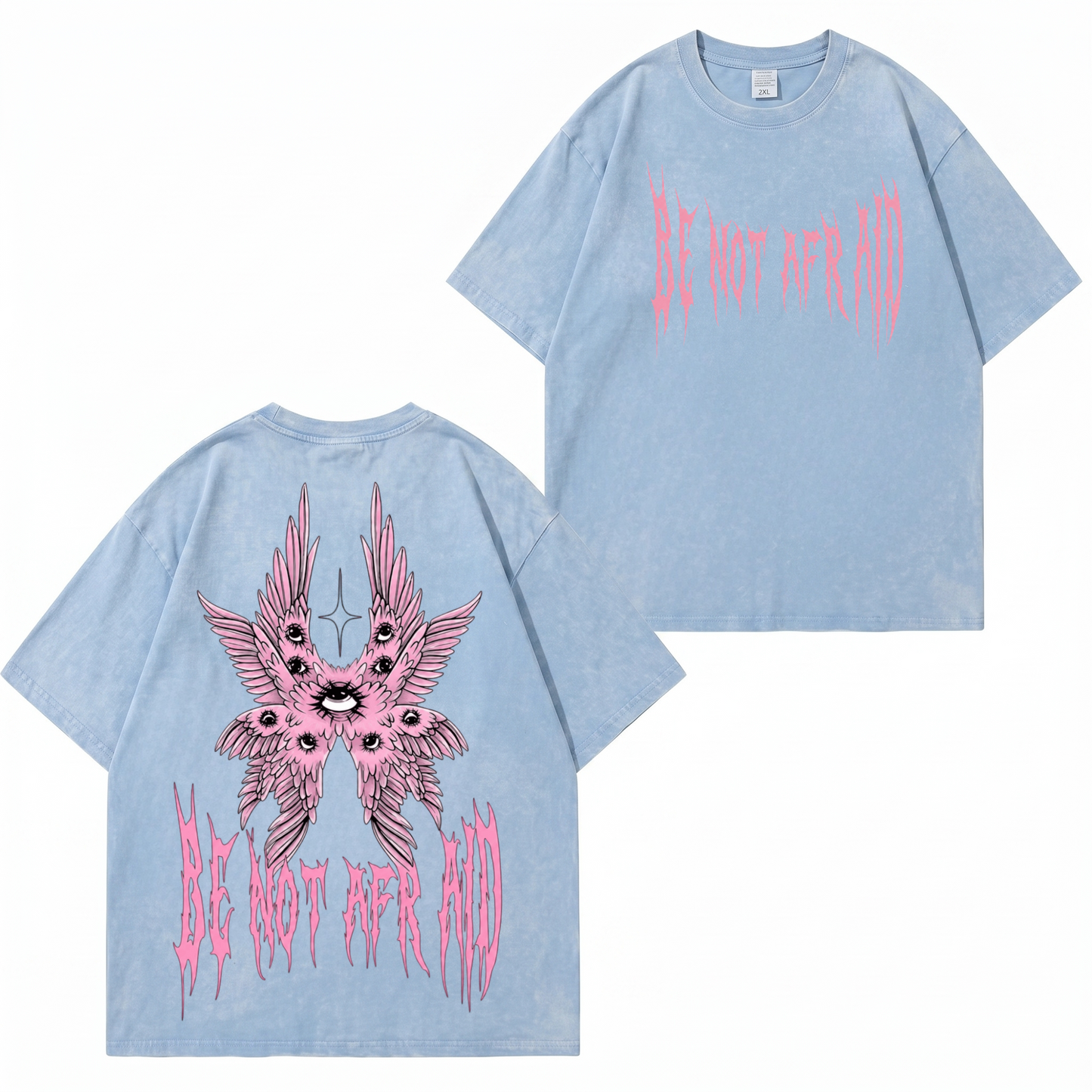 Angel Wings Washed T-Shirt PT475
