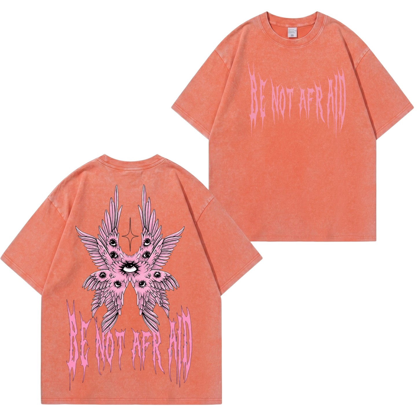 Angel Wings Washed T-Shirt PT475