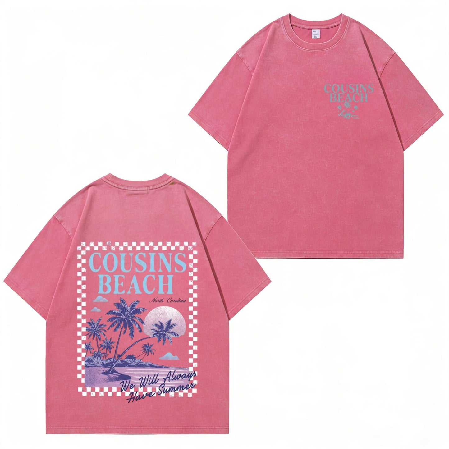 Boldoodle Cousins Beach North Carolina Washed Shirt PT448