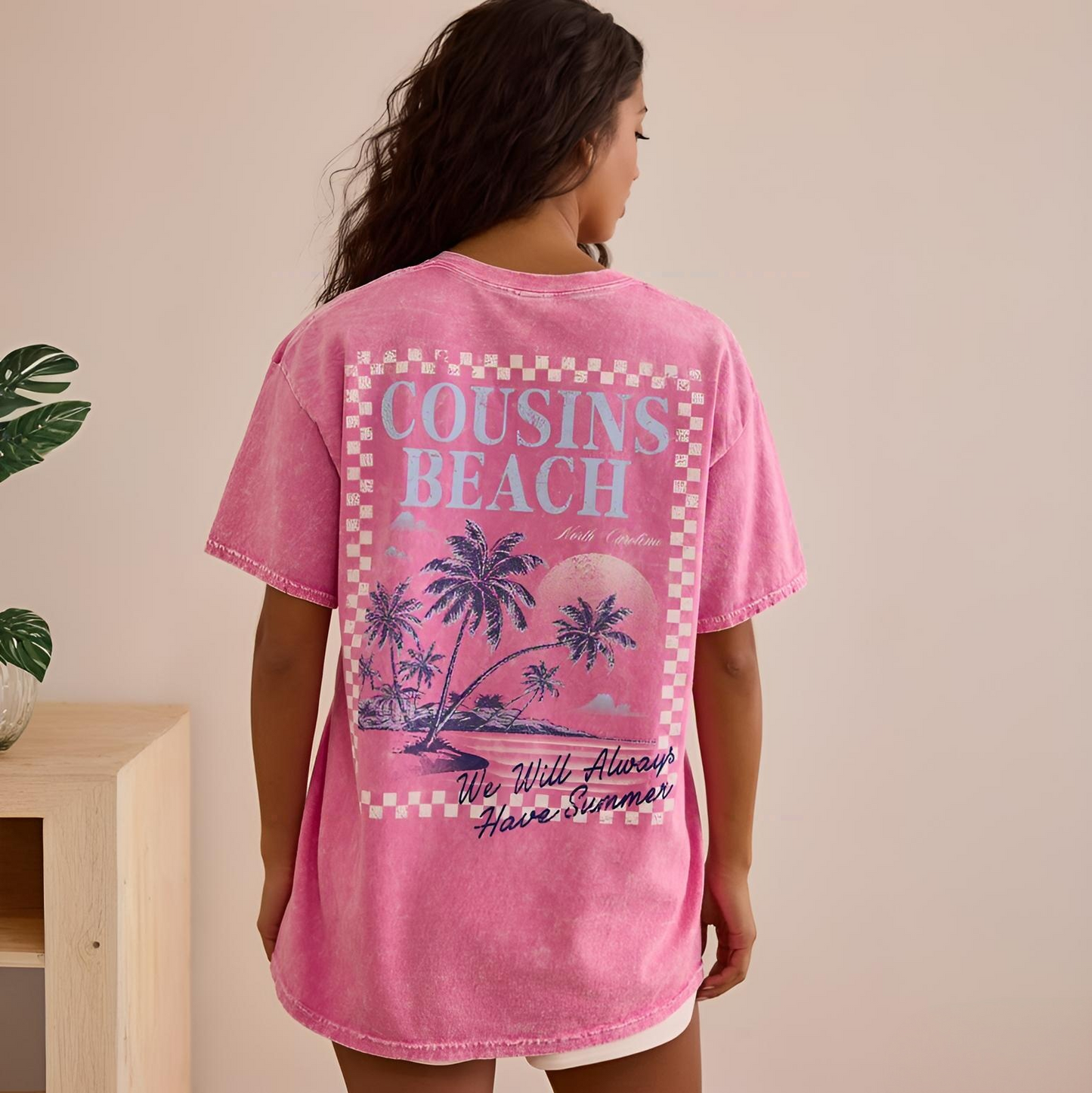 Boldoodle Cousins Beach North Carolina Washed Shirt PT448