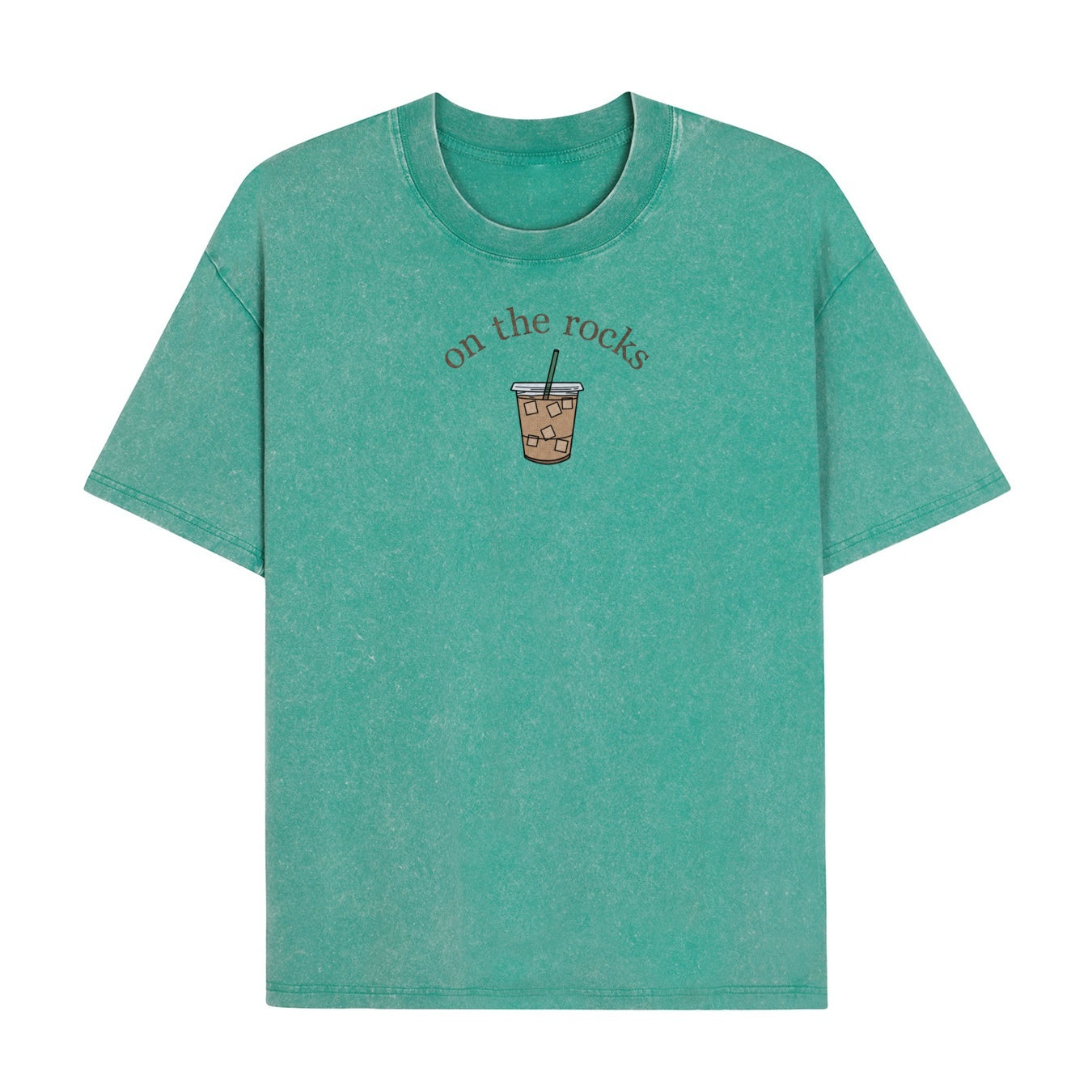 Boldoodle On the Rocks" Iced Coffee Wash Shirt PT467