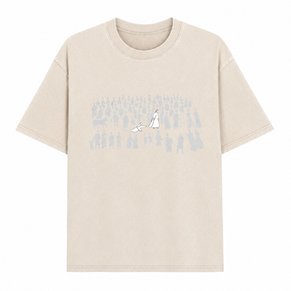 Boldoodle By His Wounds Christian Washed T-Shirt PT470