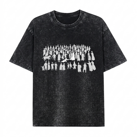 Boldoodle By His Wounds Christian Washed T-Shirt PT470