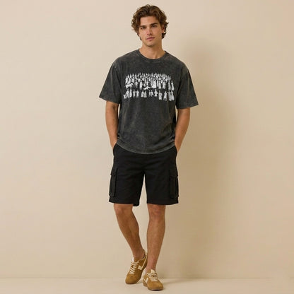 Boldoodle By His Wounds Christian Washed T-Shirt PT470