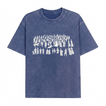 Boldoodle By His Wounds Christian Washed T-Shirt PT470