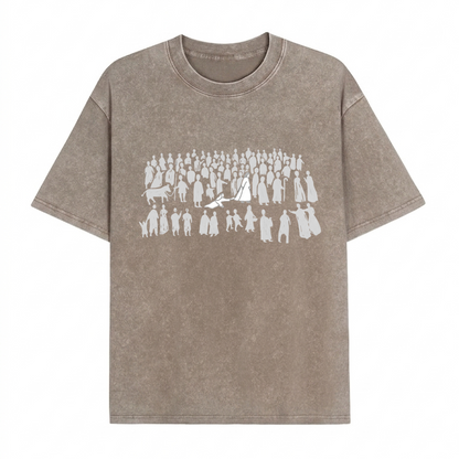 Boldoodle By His Wounds Christian Washed T-Shirt PT470