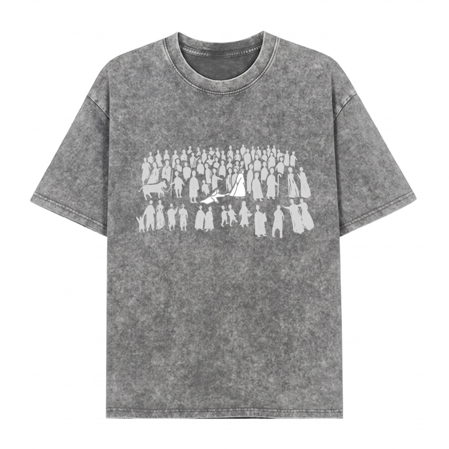 Boldoodle By His Wounds Christian Washed T-Shirt PT470