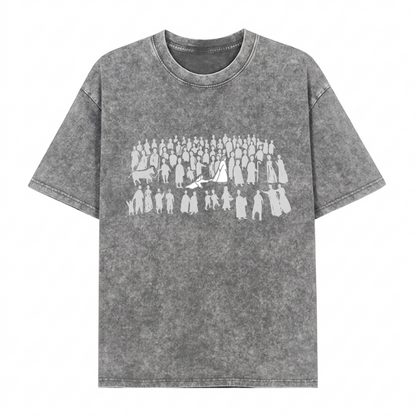 Boldoodle By His Wounds Christian Washed T-Shirt PT470