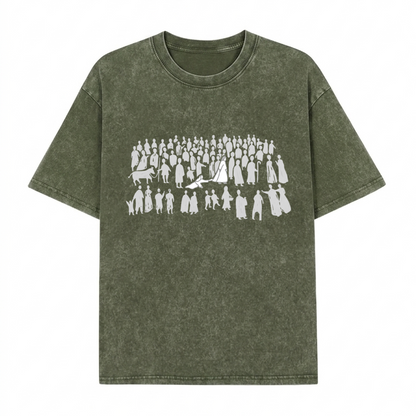 Boldoodle By His Wounds Christian Washed T-Shirt PT470