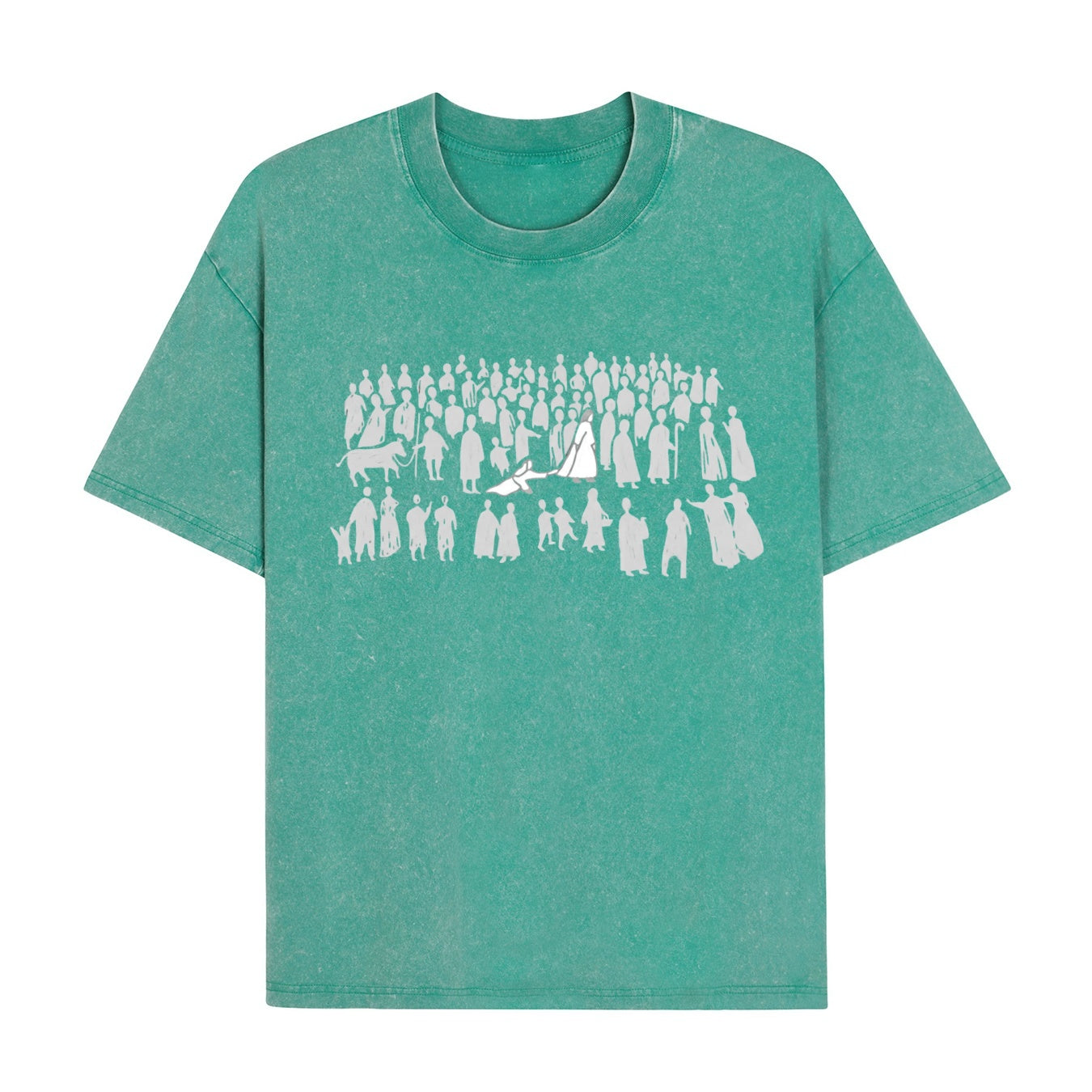 Boldoodle By His Wounds Christian Washed T-Shirt PT470