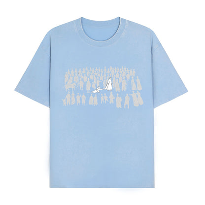 Boldoodle By His Wounds Christian Washed T-Shirt PT470