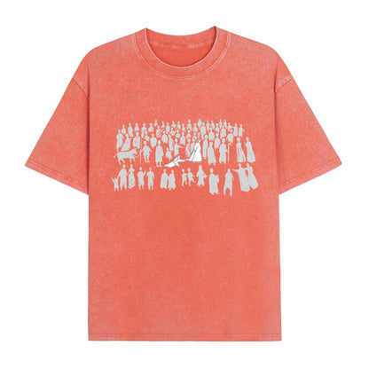Boldoodle By His Wounds Christian Washed T-Shirt PT470