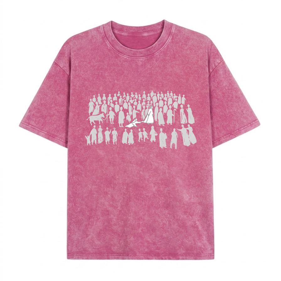 Boldoodle By His Wounds Christian Washed T-Shirt PT470