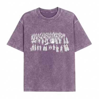Boldoodle By His Wounds Christian Washed T-Shirt PT470