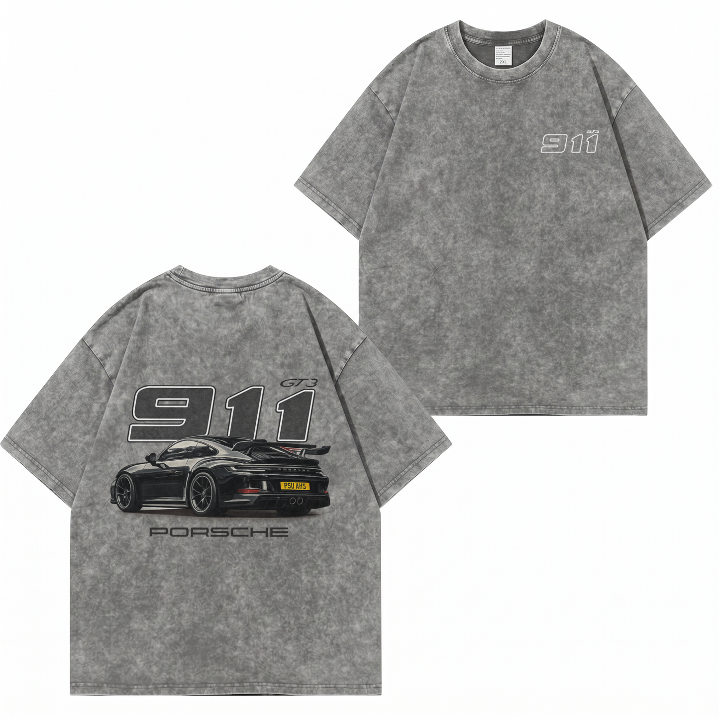 Boldoodle 911 GT3 Racing Washed T-Shirt PT466