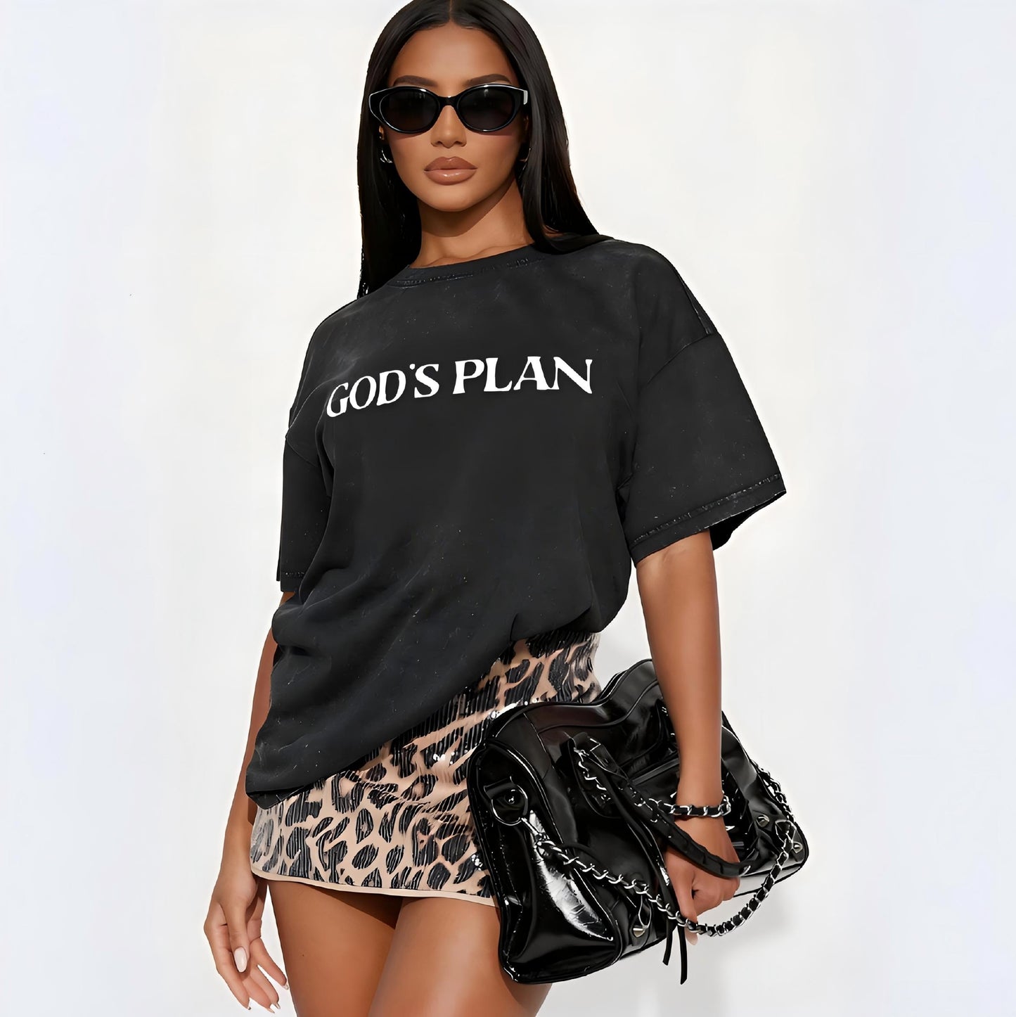 God's Plan Washed T-Shirt PT401