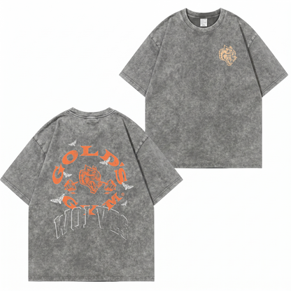 Gold Sport Batik Unisex Washed T-Shirt PT483