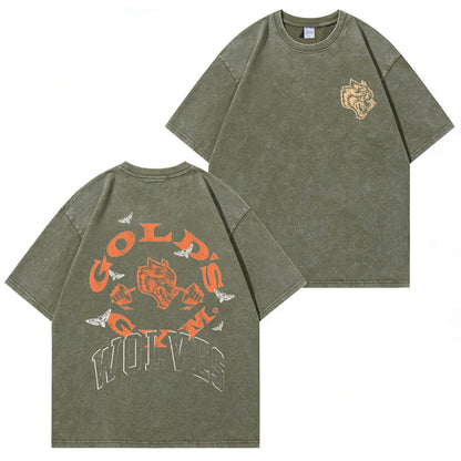 Gold Sport Batik Unisex Washed T-Shirt PT483