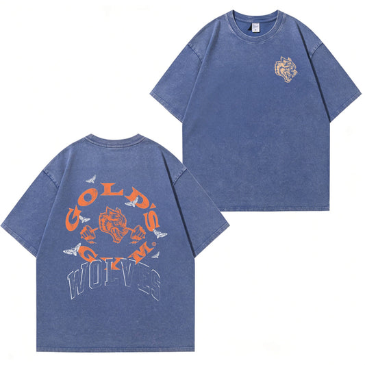 Gold Sport Batik Unisex Washed T-Shirt PT483