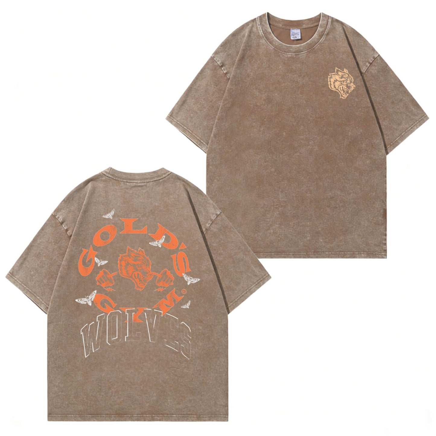 Gold Sport Batik Unisex Washed T-Shirt PT483